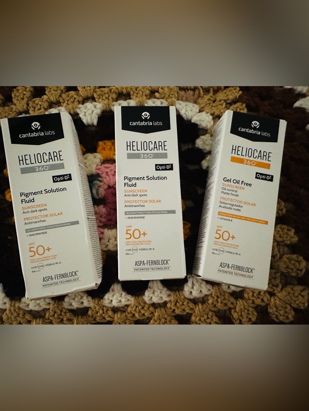 Heliocare Pigment Solution Fluid and Gel oil free